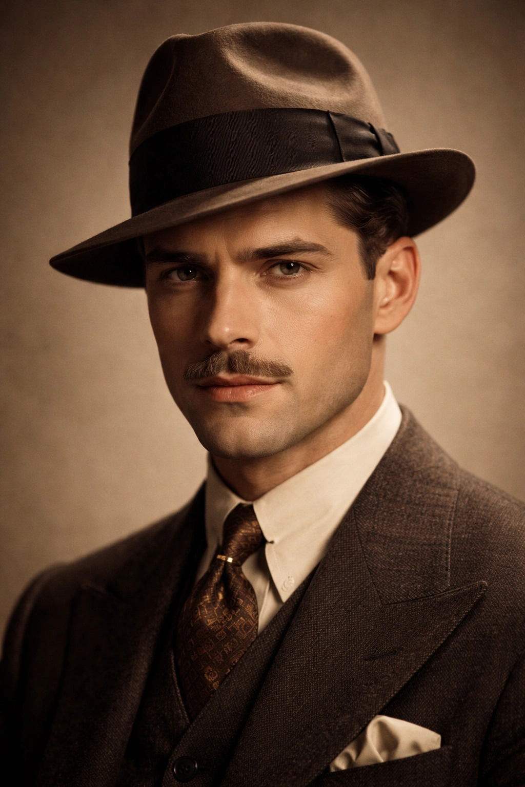 12 Classic 1920s Men's Hairstyles — free download