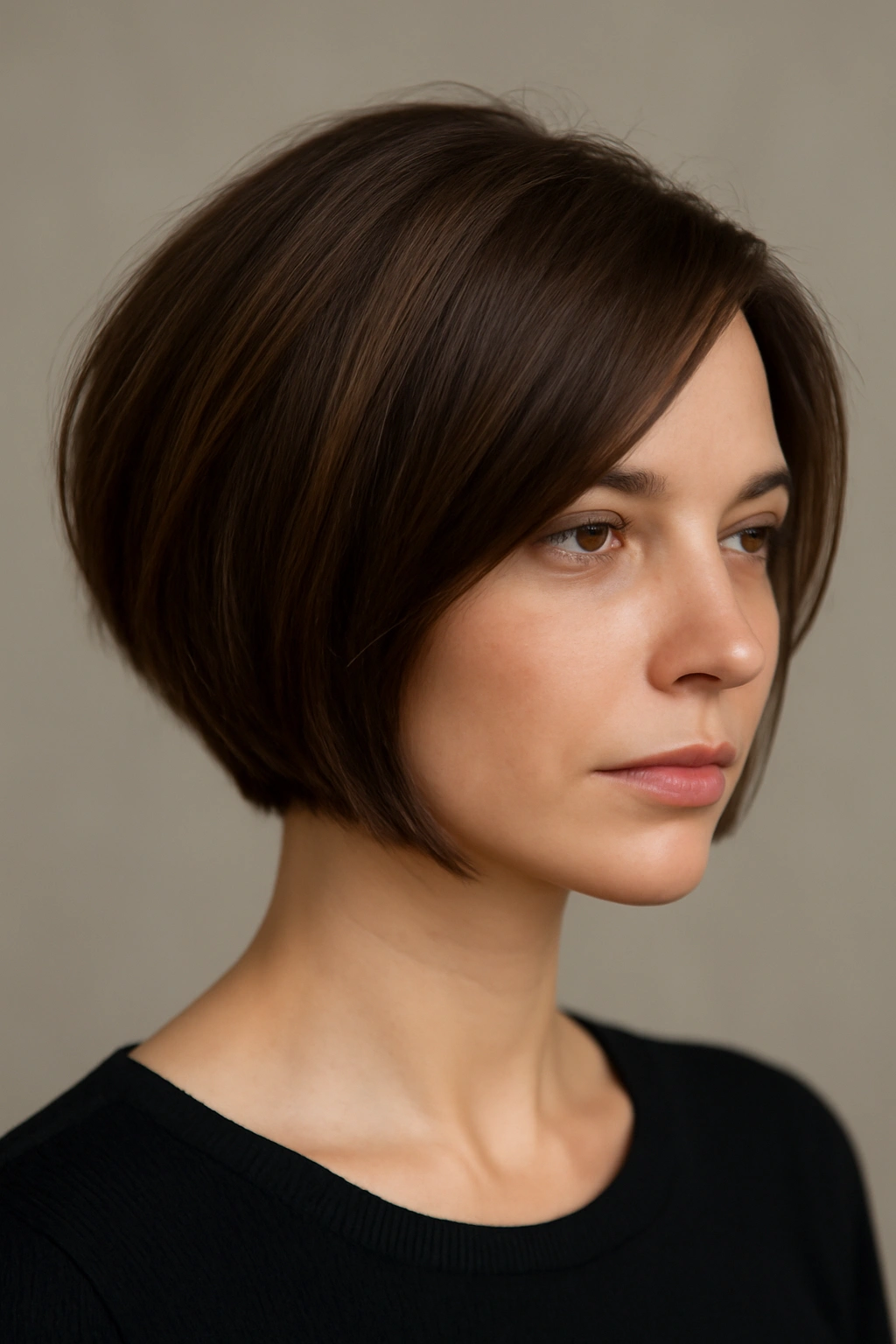 18 Short Bob Cuts For Fine And Thick Hair Alike 9 Graduated angled bob with longer front and shorter back