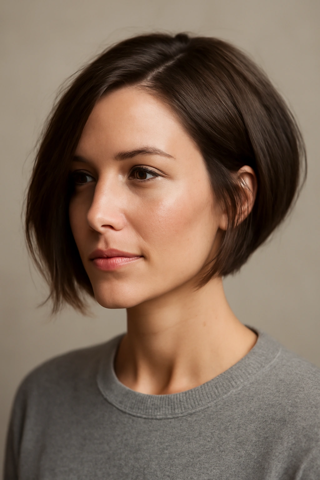 25 Hairstyles For Women Sorted By Length 8 Portrait highlighting an asymmetrical bob with uneven length