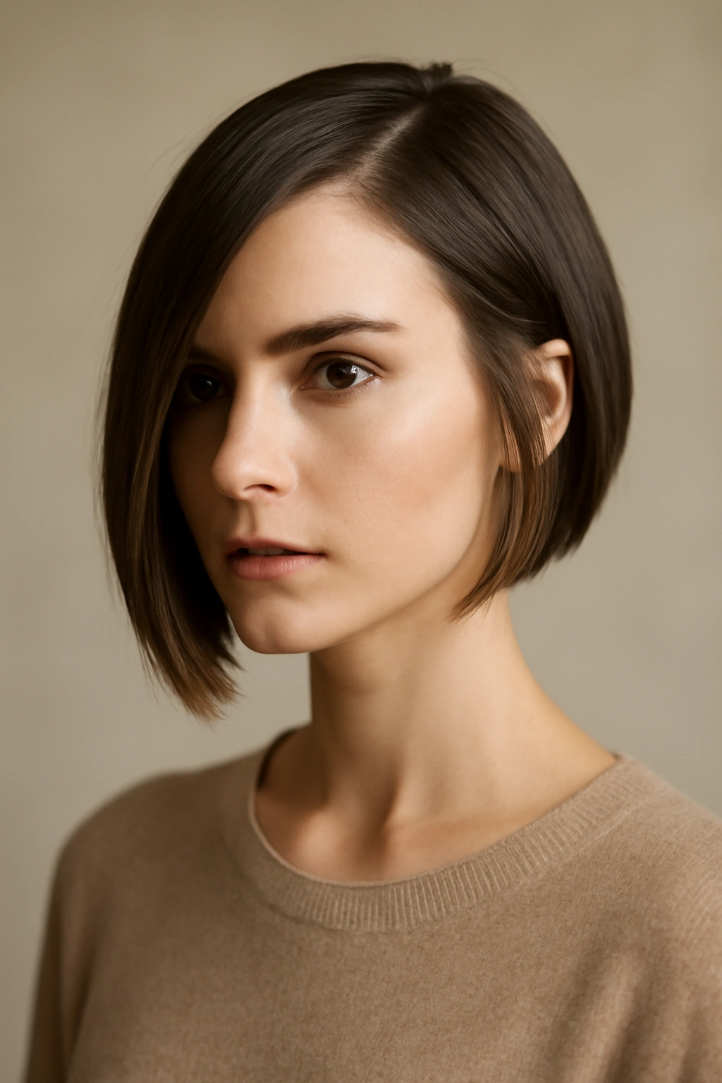 15 Short Hairstyles Any Bridesmaid Can Pull Off 12 Asymmetrical bob hairstyle with uneven lengths