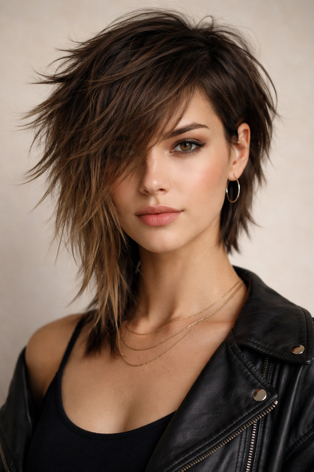 15 Choppy Haircuts That Work On All Hair Types 11 Asymmetrical choppy cut with uneven lengths