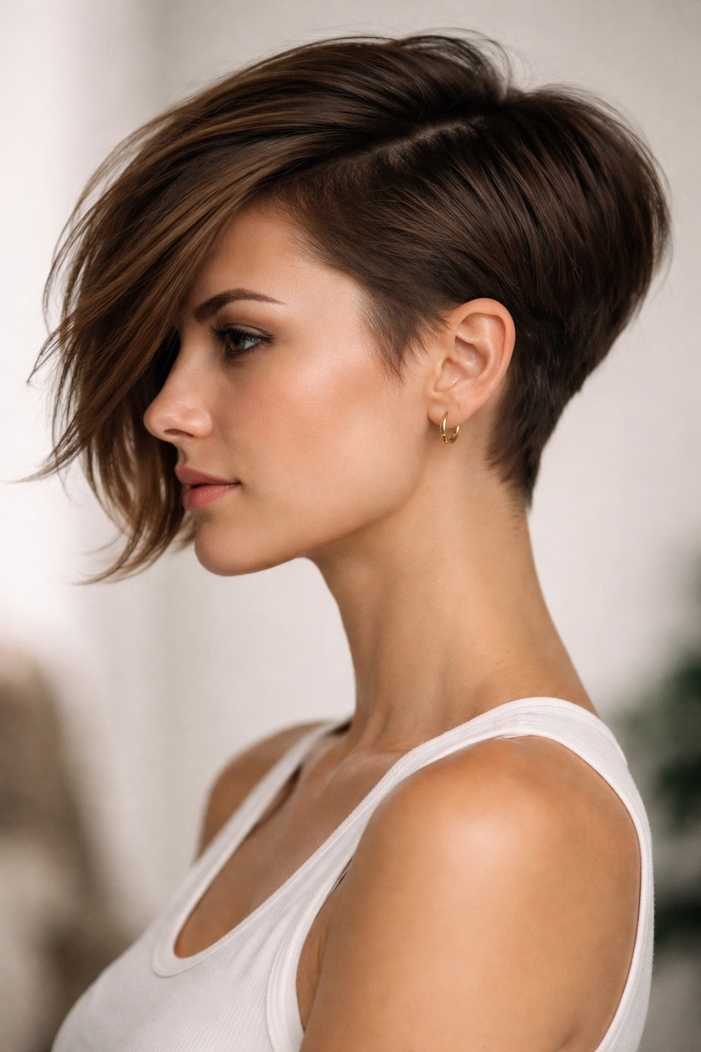 12 Travel Friendly Short Hairstyles That Pack Well 5 Asymmetrical haircut with unequal lengths creating balance