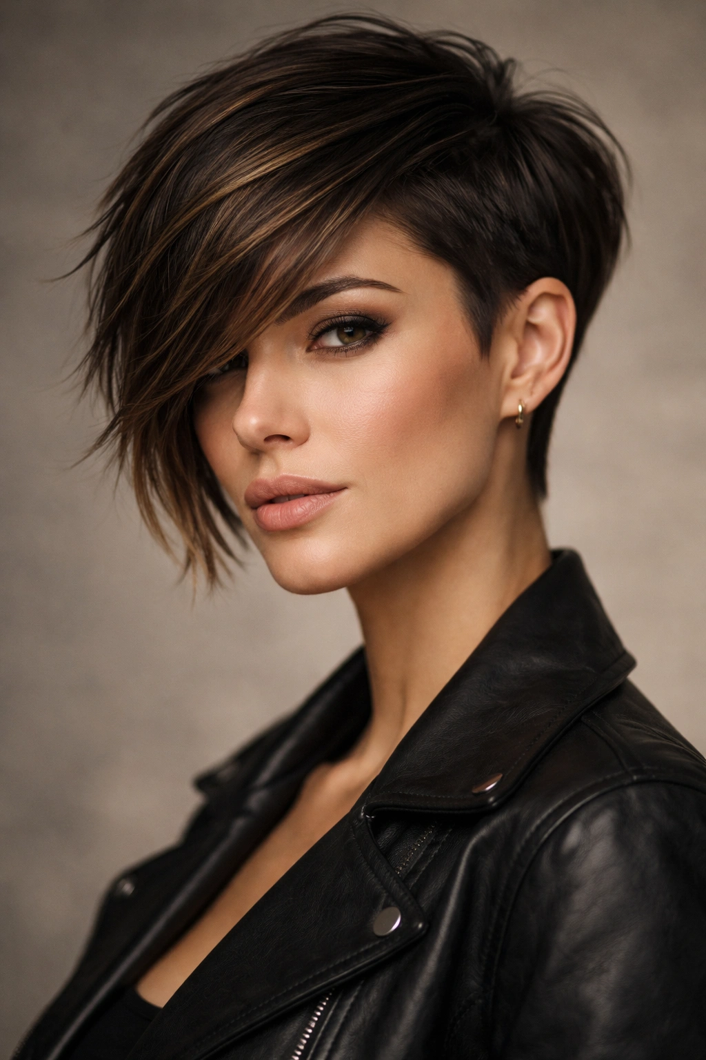 10 Edgy Pixie Haircuts For The Confident Woman 3 Asymmetrical pixie cut with uneven lengths creating modern silhouette