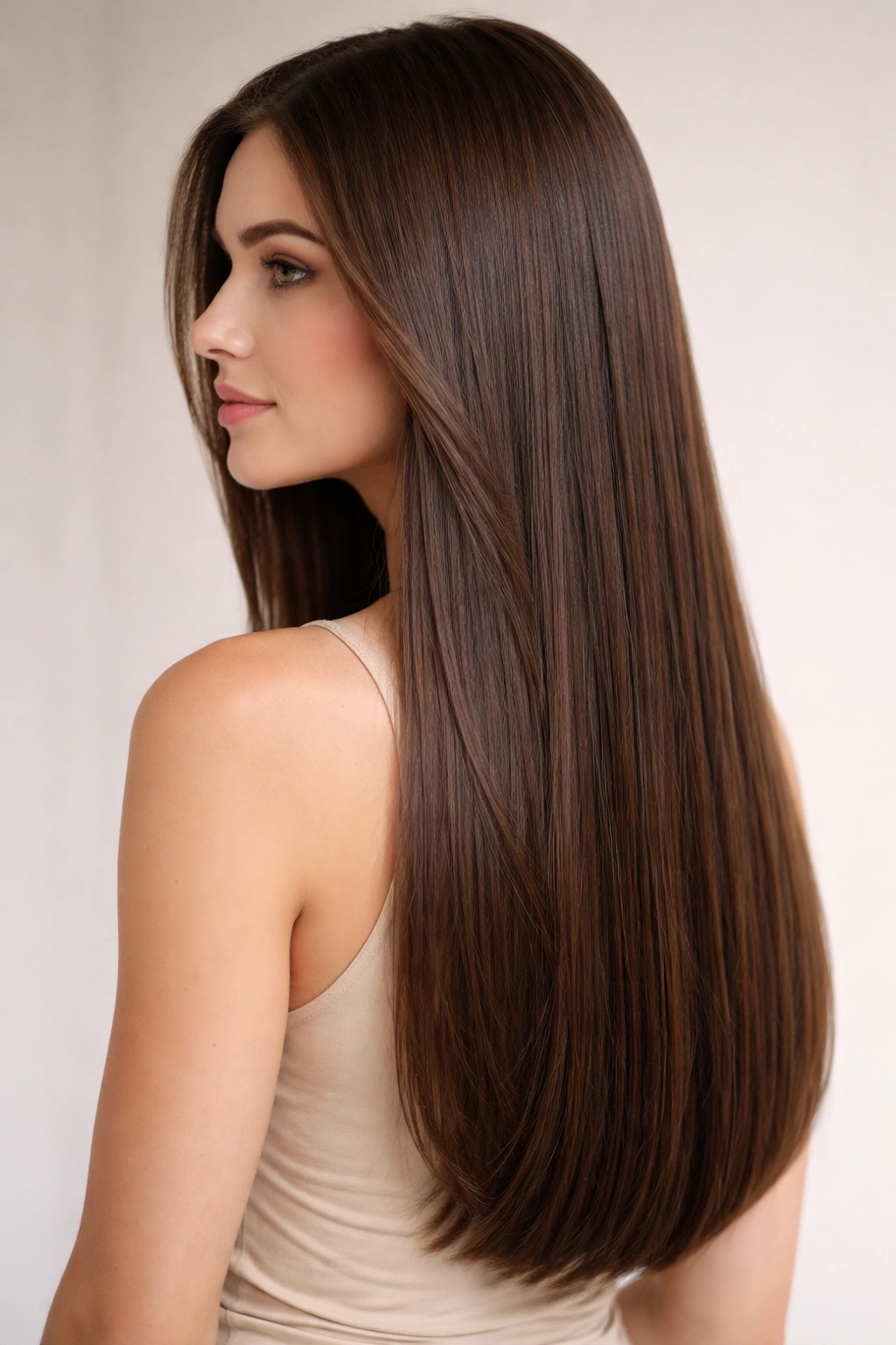 25 Long Haircuts For Women With Every Hair Type 23 Long hair with barely-there internal layers and blunt ends