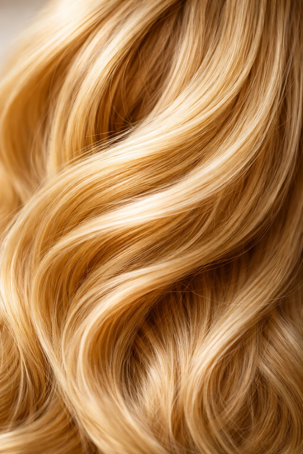Close-up of natural blonde hair highlighting bias-free portrayal without people