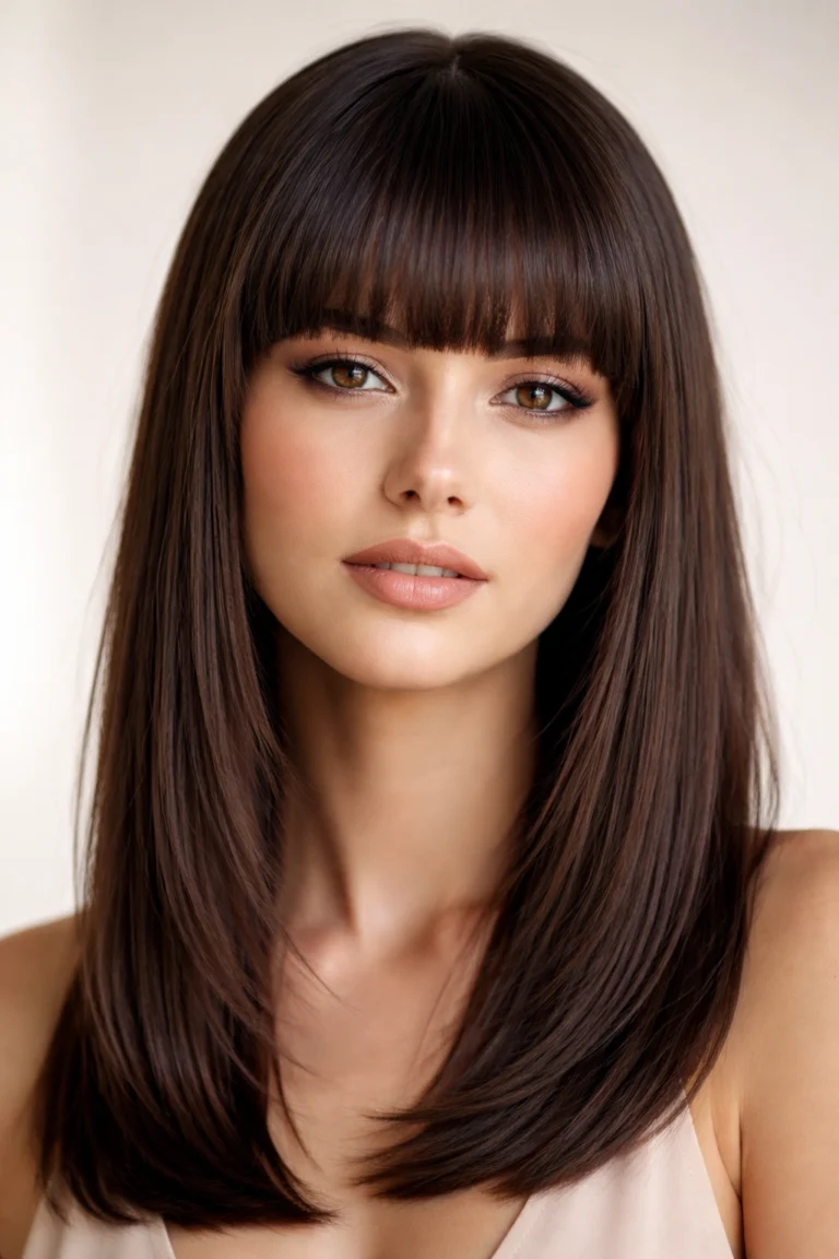 12 Bang Styles For Medium Hair To Try Next