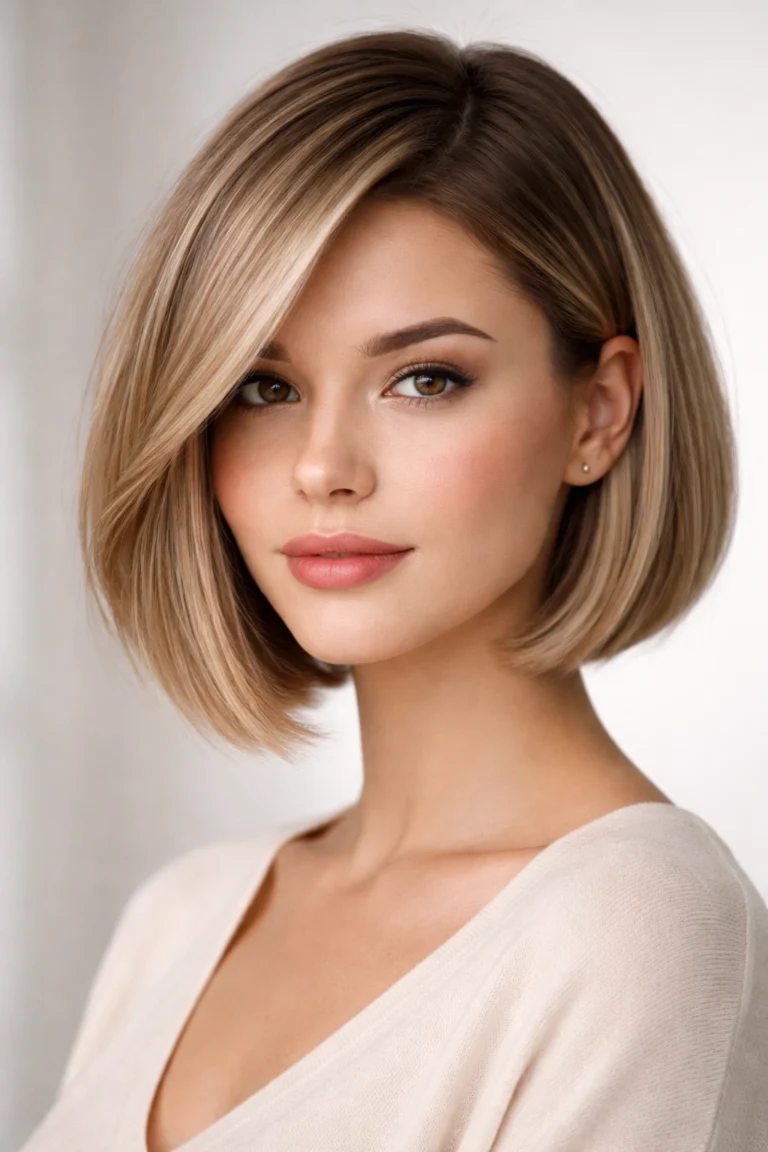 10 Short Haircuts That Work with a Small Forehead