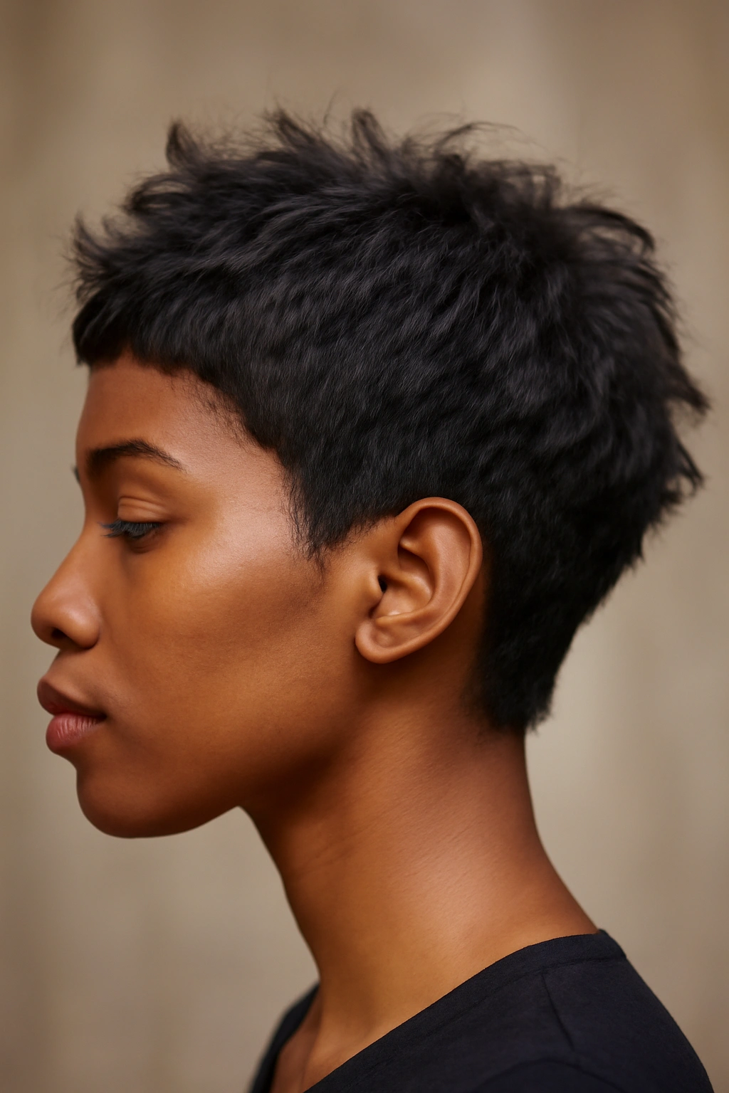 10 Short Flip Hairstyles for Black Women to Try 10 Blunt crop flip with texturized ends