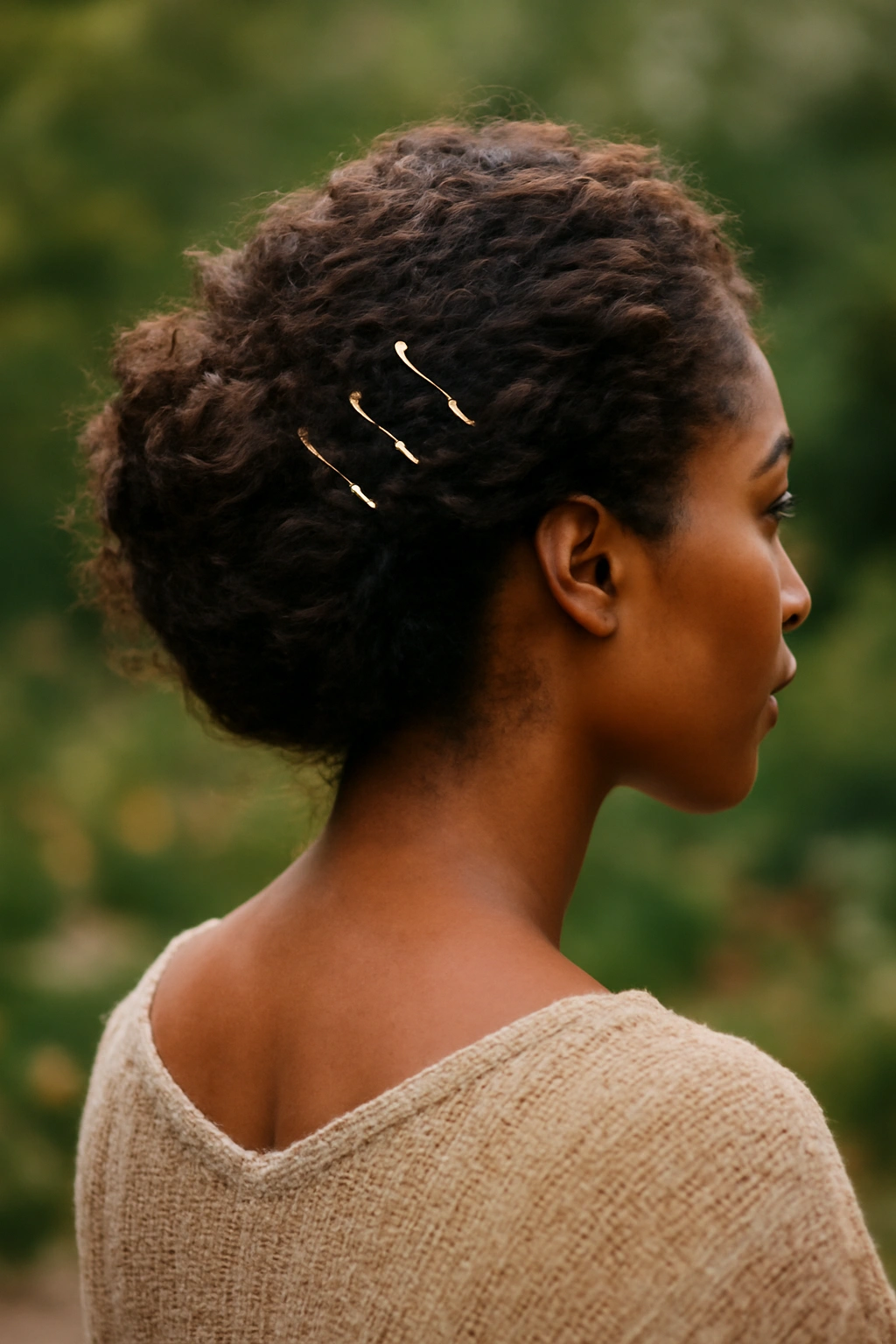 12 Elegant French Roll Updos Every Black Woman Needs 12 Textured bohemian French roll with natural movement and decorative pins