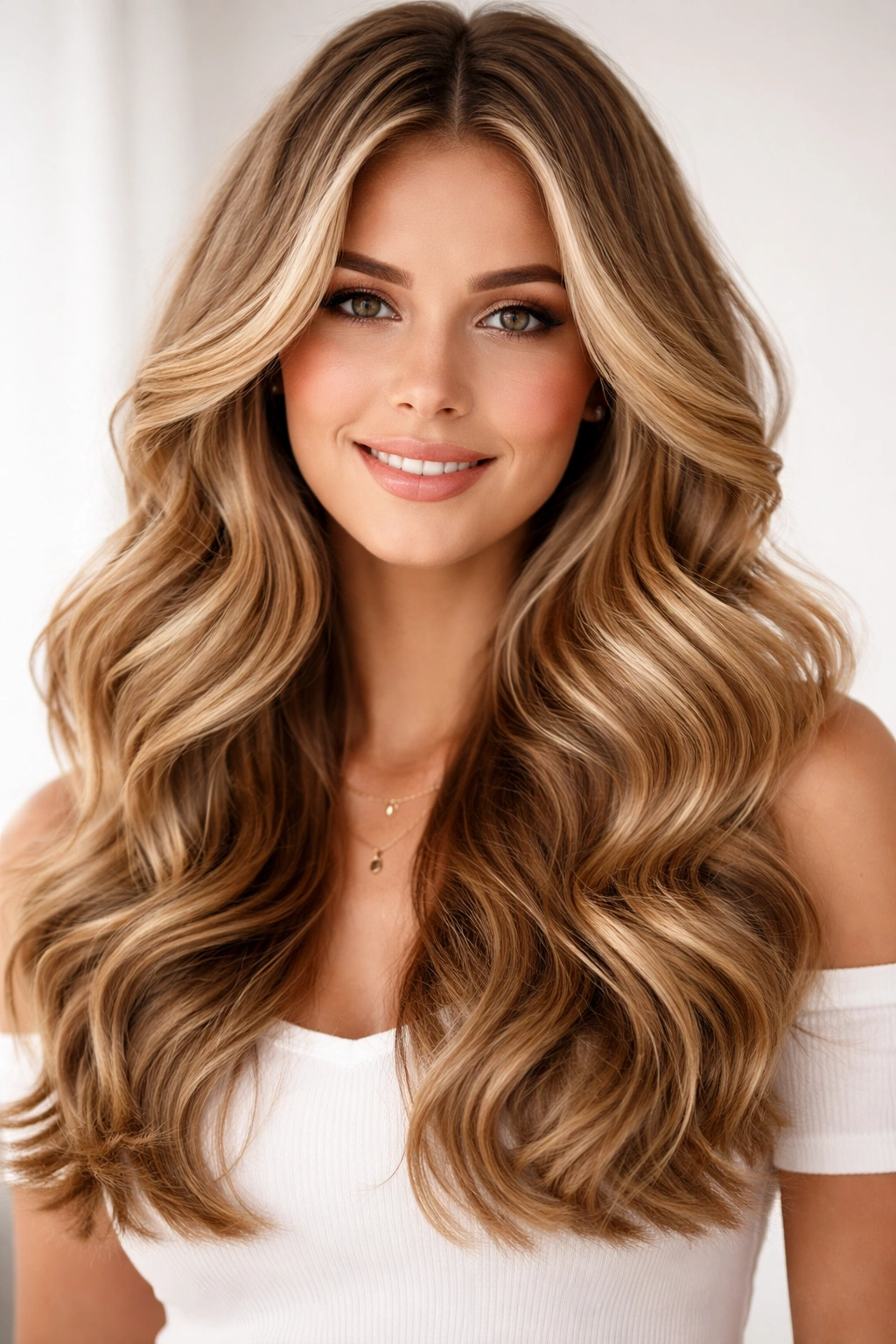 20 Wavy Haircuts Women Keep Requesting In Salons 6 Hair with large, defined barrel waves and crown lift