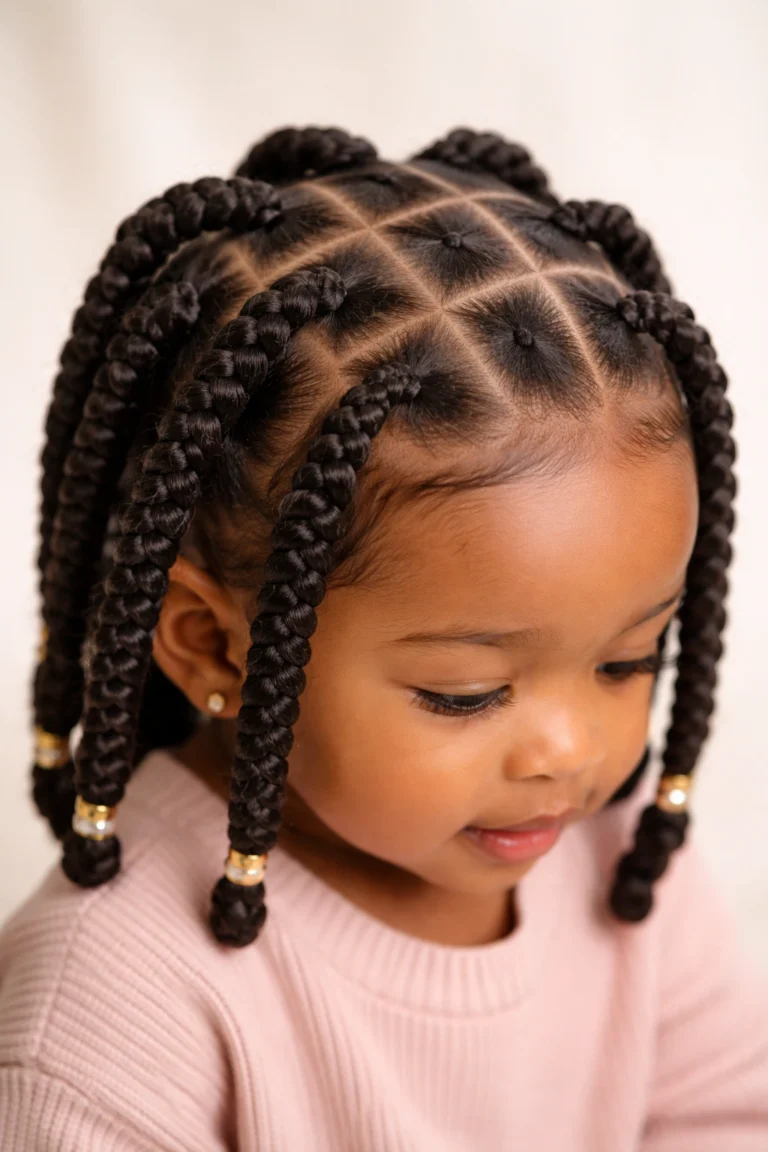 15 Adorable Toddler Braids for Natural Hair