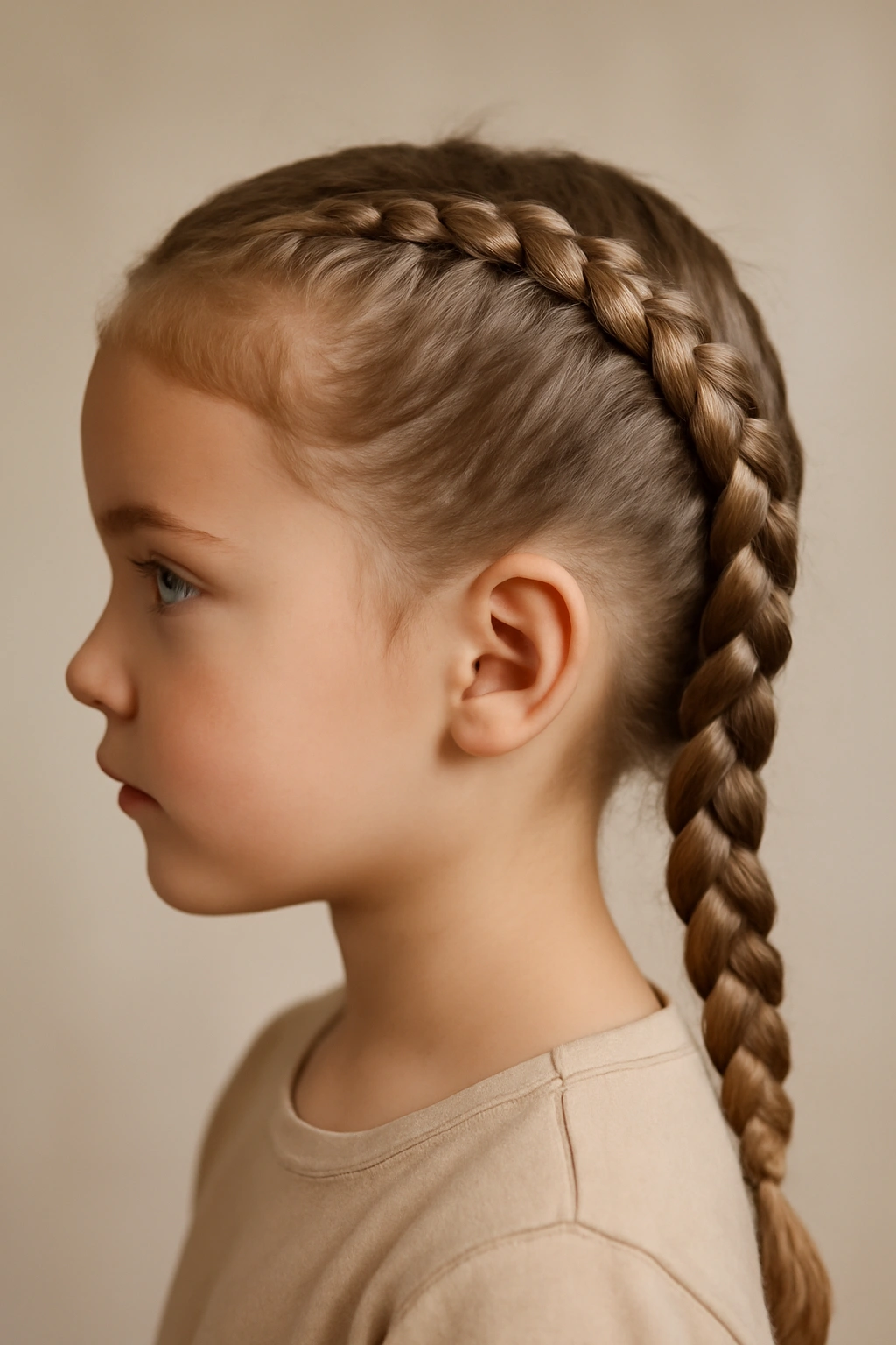 12 Toddler Hairstyles That Actually Stay All Day 4 Toddler with boxer braids along the scalp
