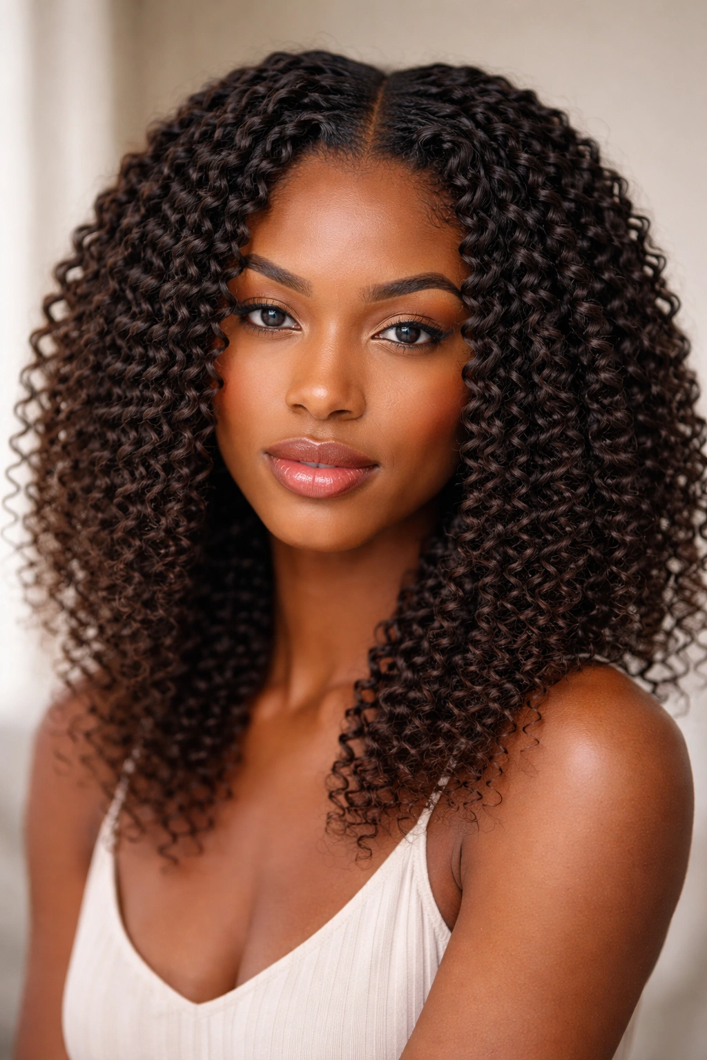 25 Natural Hairstyles For Coily And Curly Textures 18 Braid-out reveals crimped zigzag waves from unraveling three-strand braids