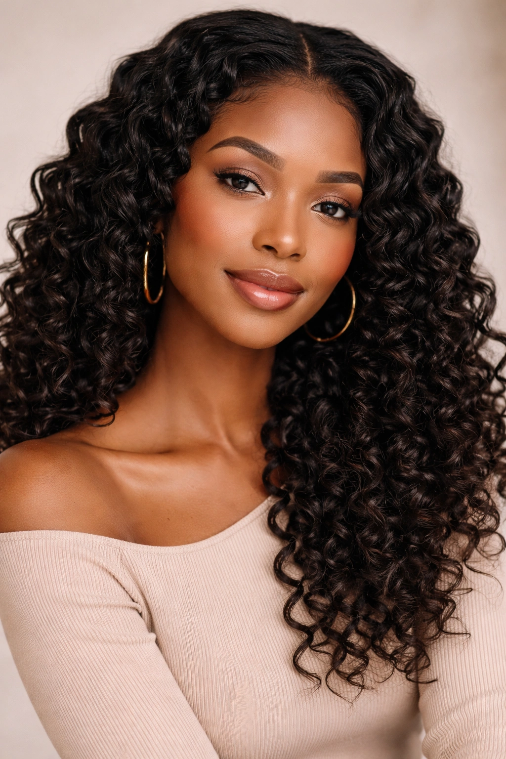 Close-up of braid outs with cascading waves