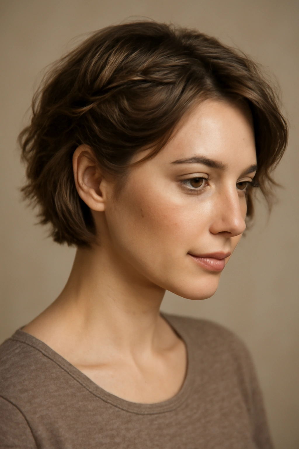 15 Easy Short Hair Updos That Work for Any Occasion 6 Side-swept decorative braid on short hair