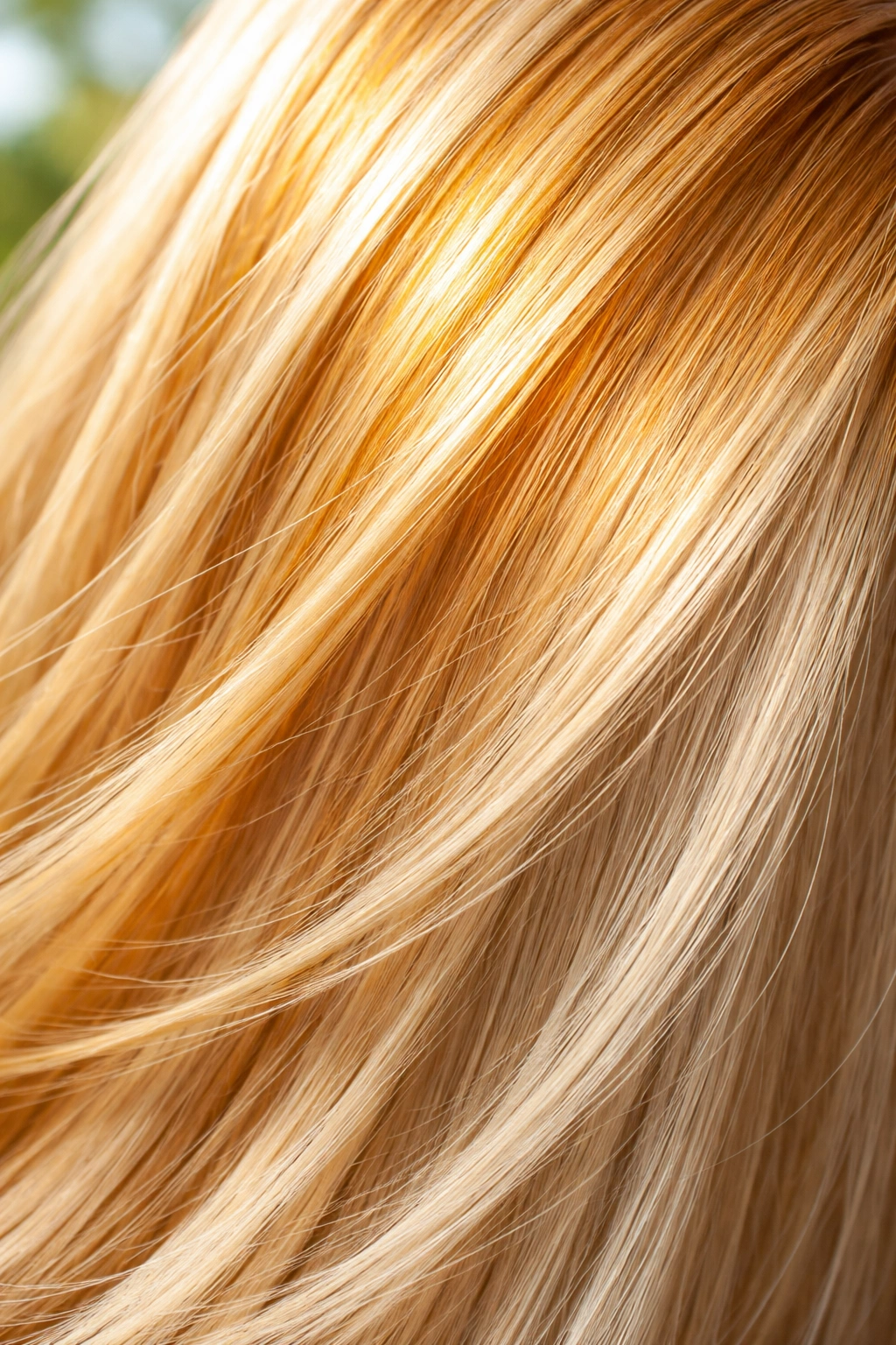 Brassiness in hair with warm yellow/orange tones
