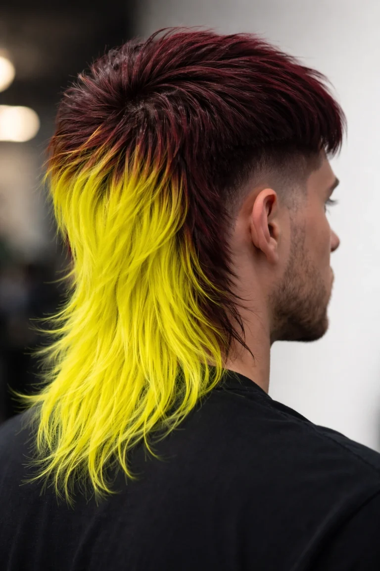 12 Dyed Mullet Haircuts Full Of Personality