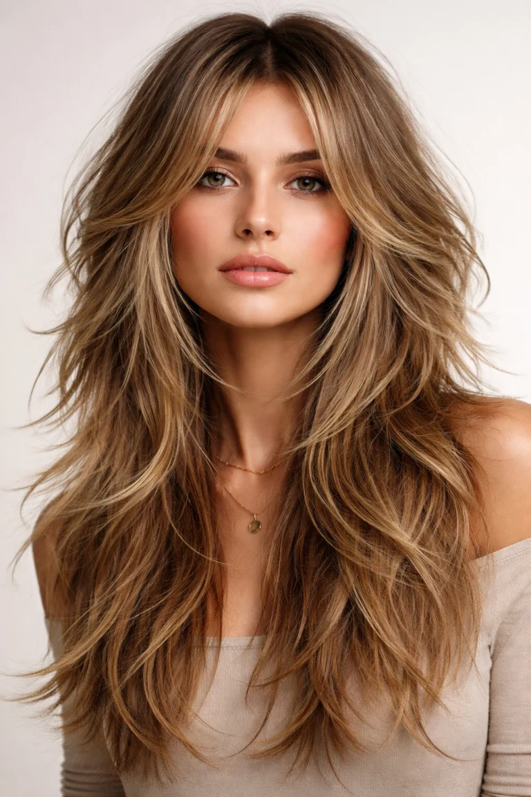 15 Butterfly Haircuts with Flowing Long Layers