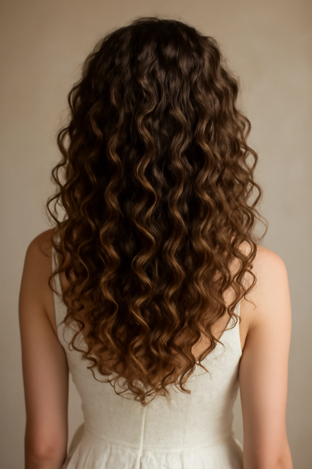 20 Wedding Hairstyles Matched to Your Hair Type 16 Cascading curls flowing over shoulders on naturally curly hair