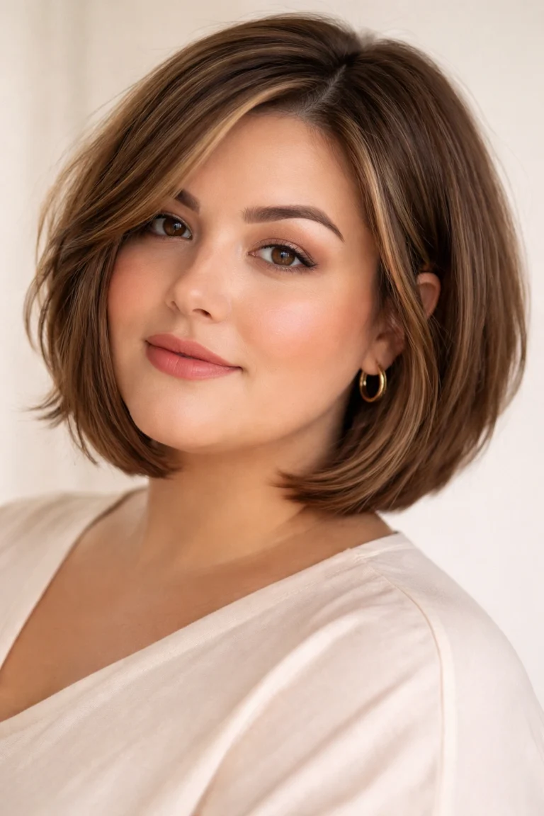 15 Flattering Short Haircuts For Plus Size Women