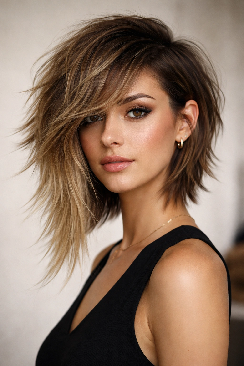 12 Choppy Layer Haircuts That Add Quick Volume 12 Asymmetrical choppy cut with uneven lengths and textured layers