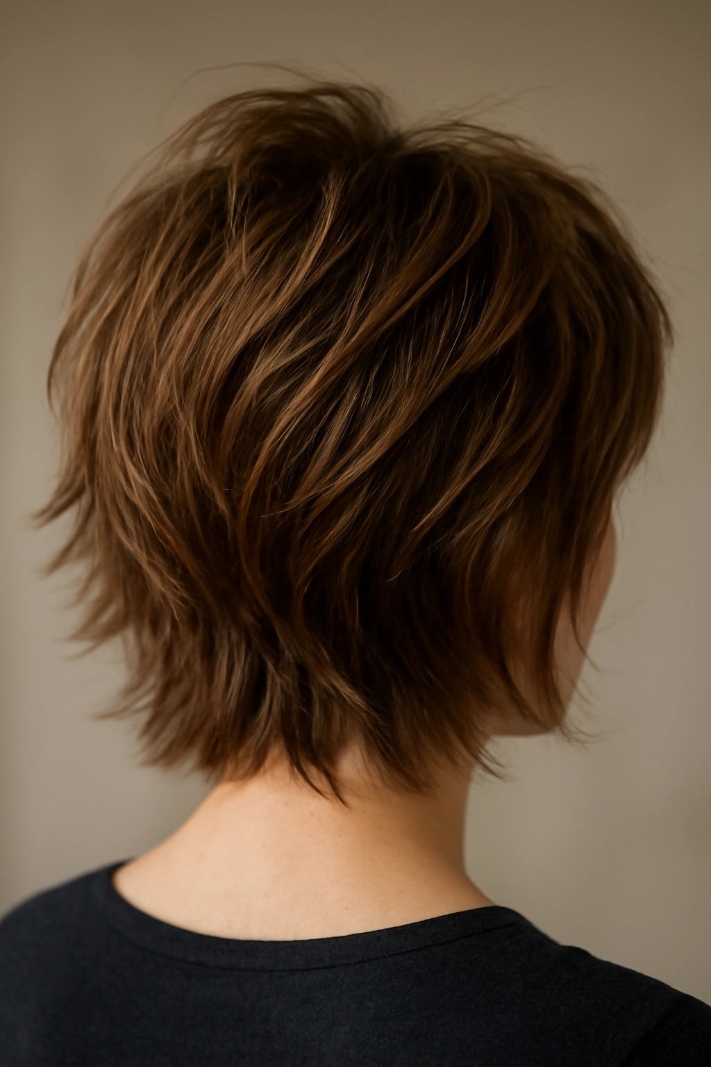 20 Layered Styles That Instantly Elevate Your Look 16 Choppy crown layers creating lift and volume at top