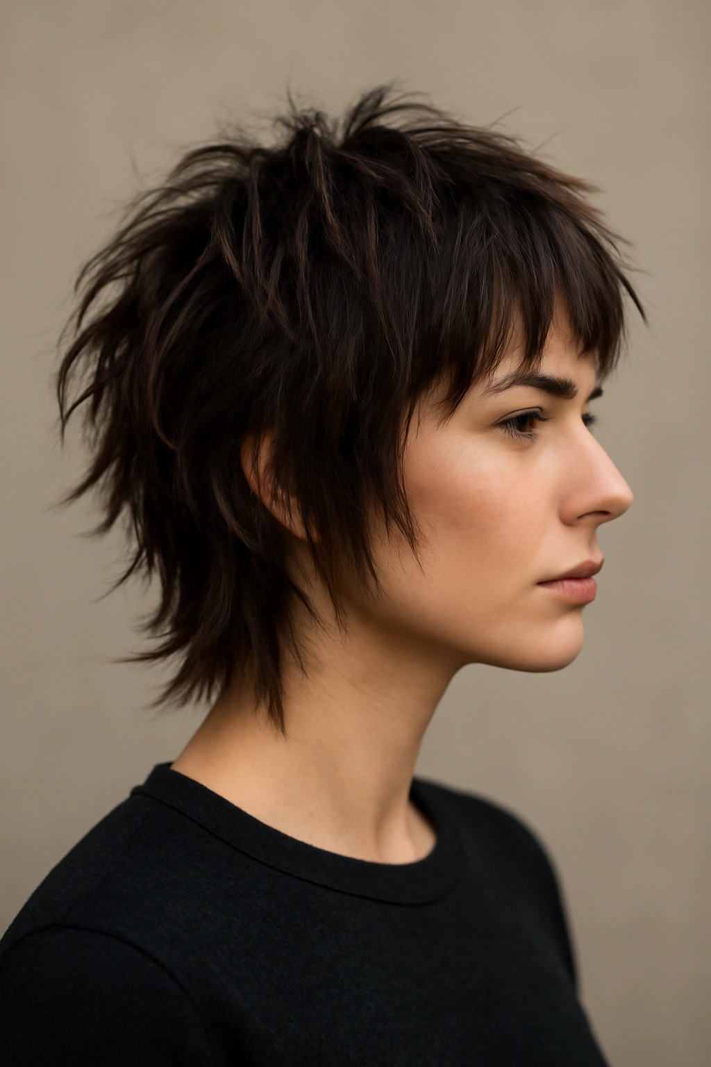 12 Edgy Short Haircuts for Women Who Love Bold Hair 6 Choppy layers hairstyle with uneven, textured strands.