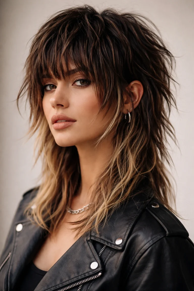 12 Shullet Haircuts That Mix Shag And Mullet