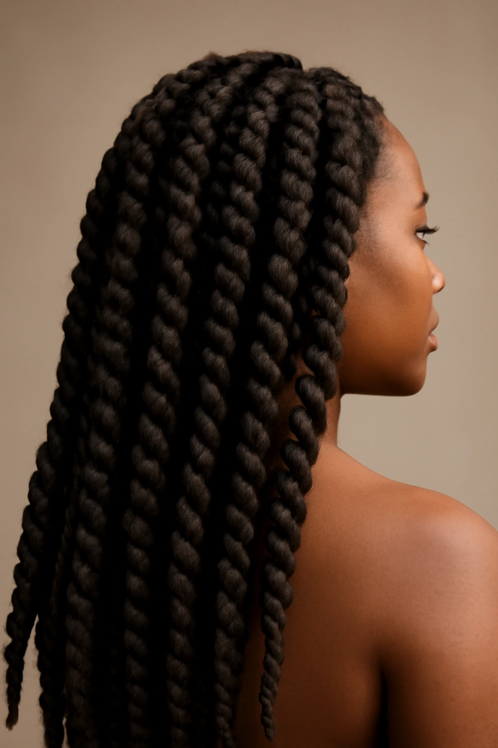 12 Passion Twist Styles to Try at Every Length 8 Thick chunky passion twists with bold sculptural texture