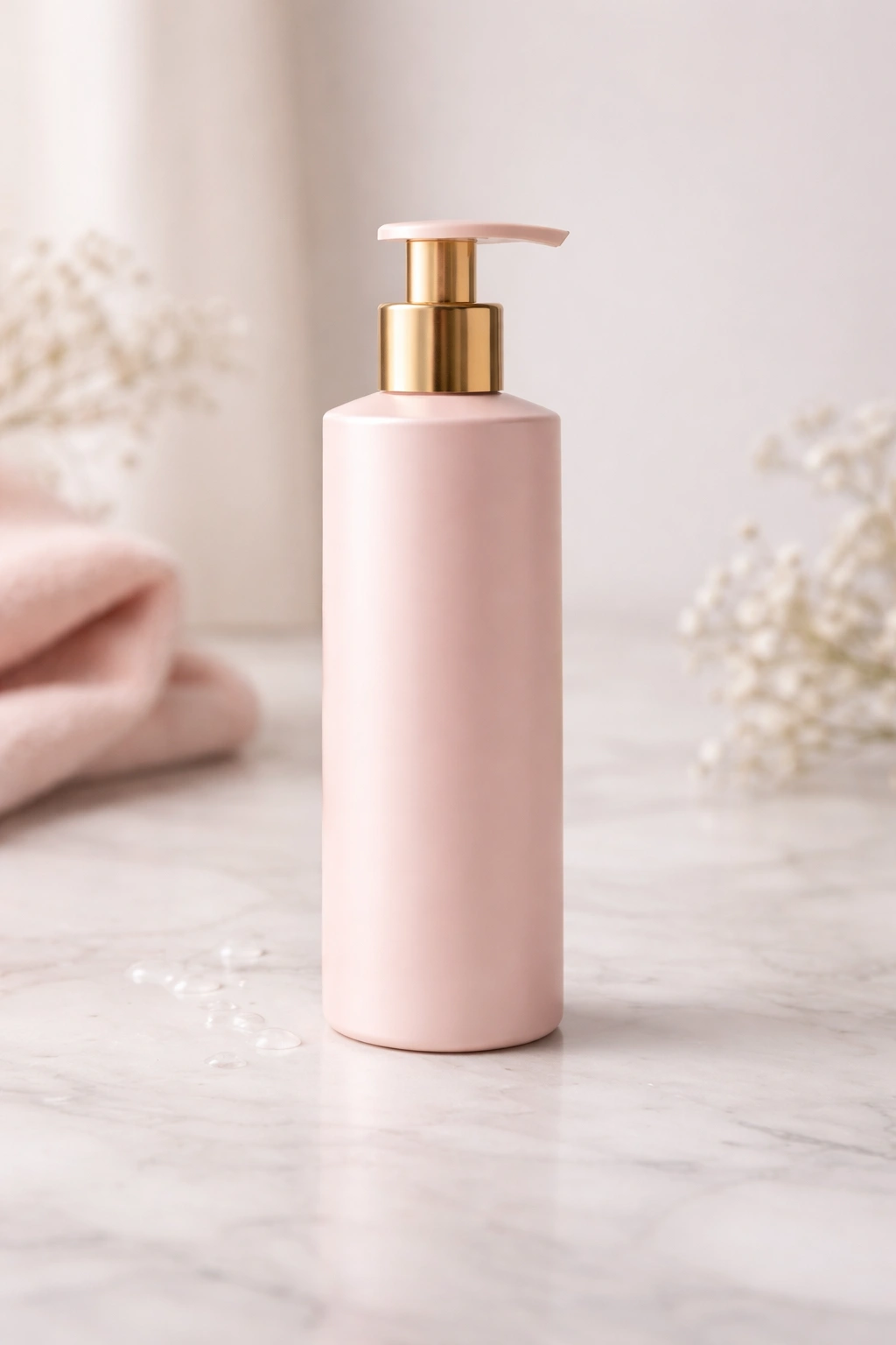Single color-safe shampoo bottle on a clean neutral backdrop.