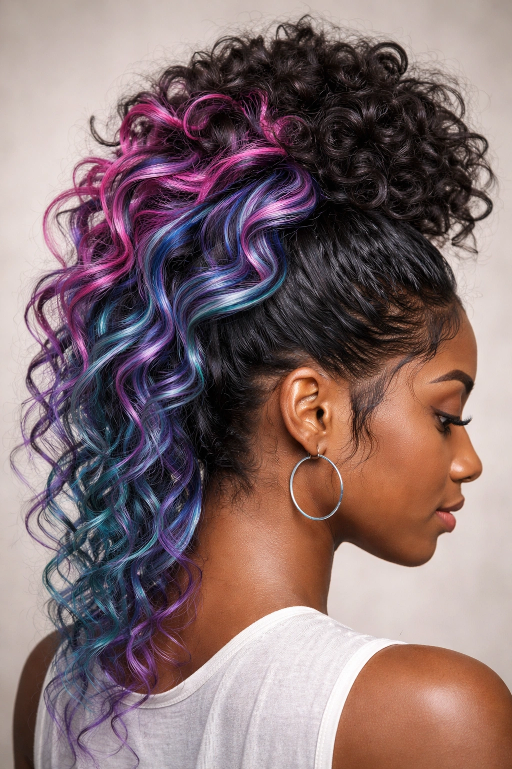 Pineapple waves with colored extensions
