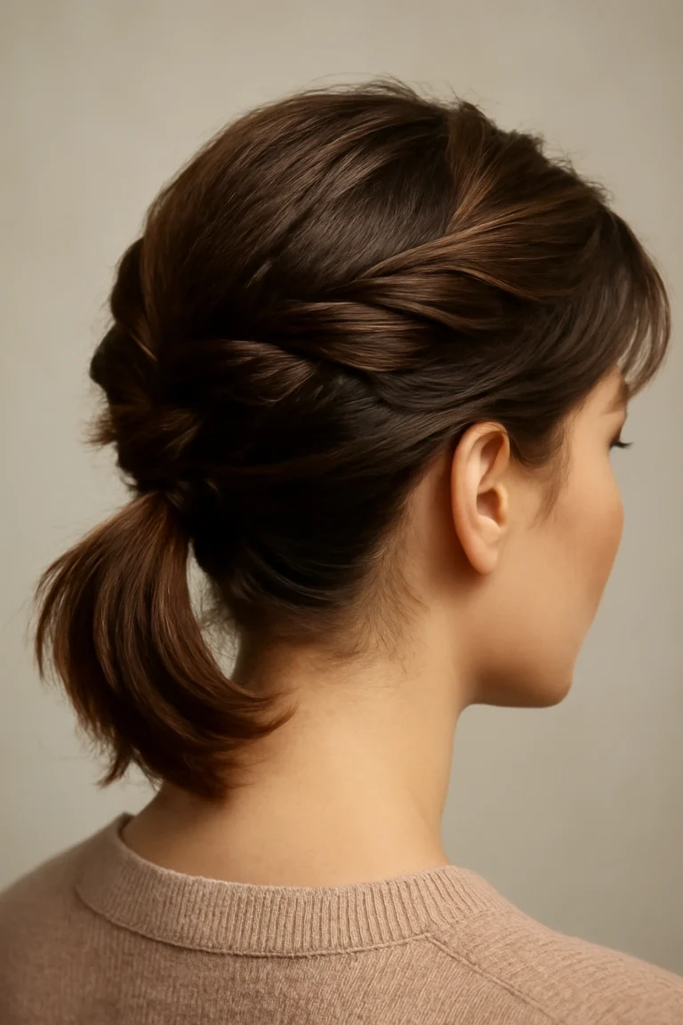 10 Short Hair Ponytail Styles That Last All Day
