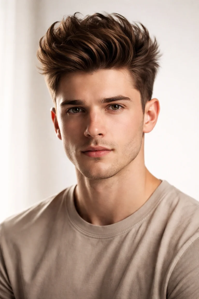 Hairstyles for Men with Triangle Face: 22 Best Cuts to Balance a Narrow Forehead
