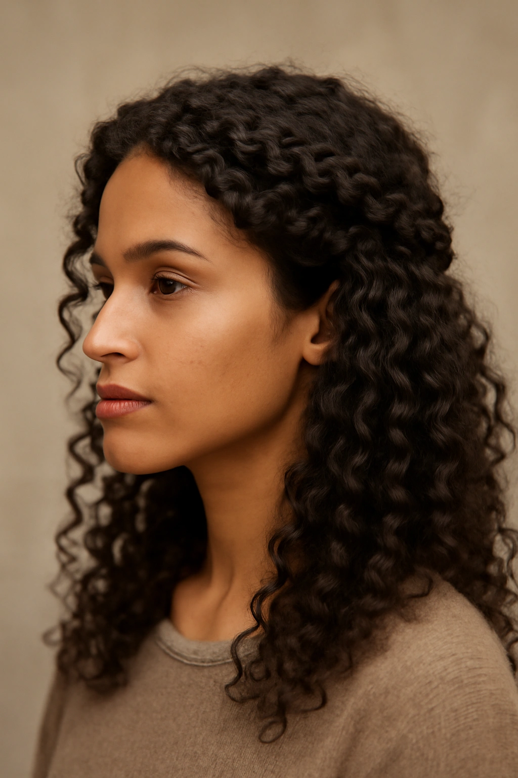15 Beautiful Ways to Wear Your Naturally Curly Hair 15 Curls arranged into a textured crown around the head with flowing hair