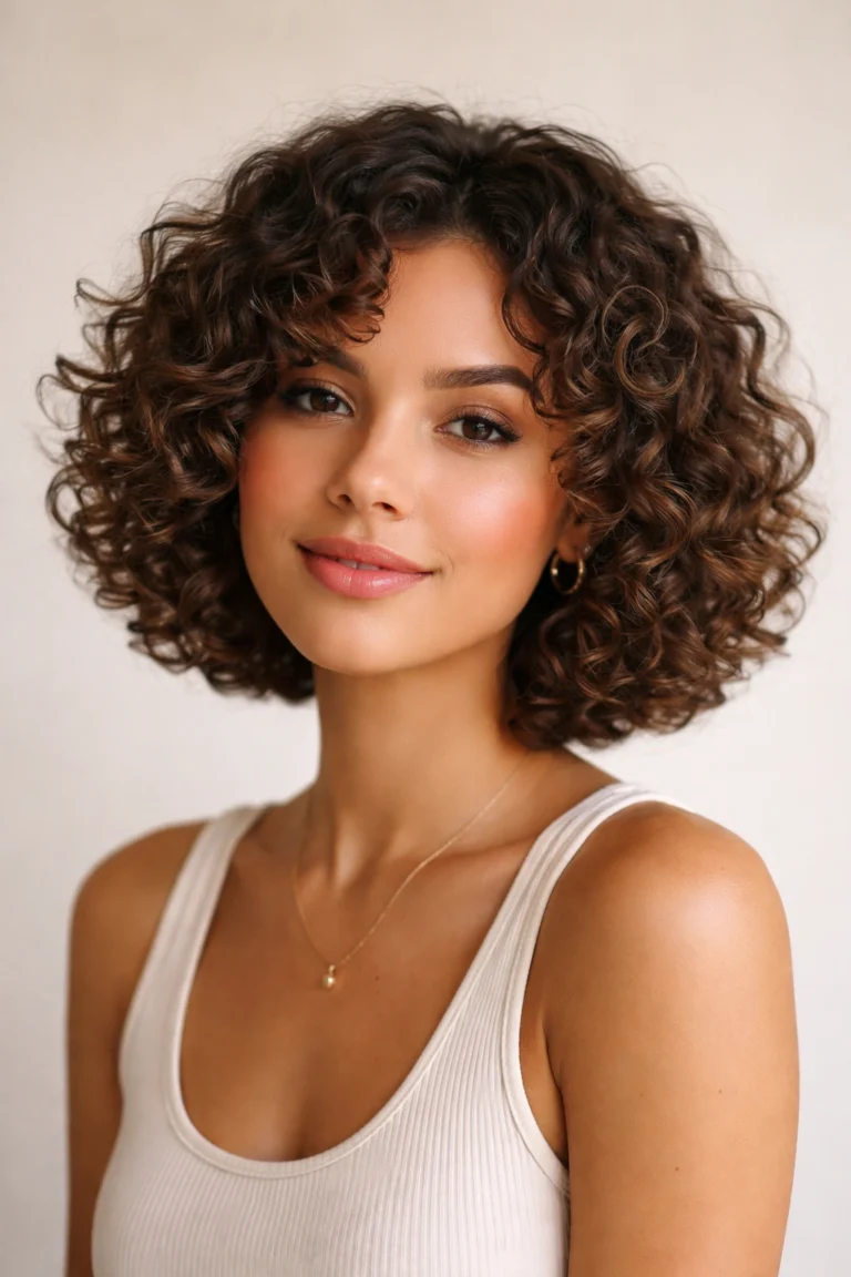 12 Short Haircuts For Type 3 Curly Hair To Try