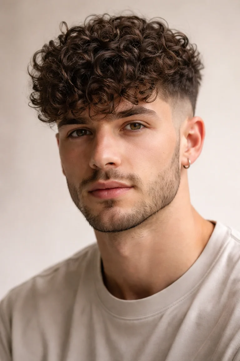 12 Haircuts For Men With Naturally Curly Hair