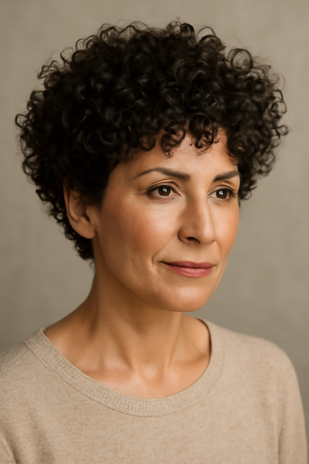 Mother of the Bride? 12 Pretty Short Hair Styles 10 Short curly cropped cut with defined curls and volume