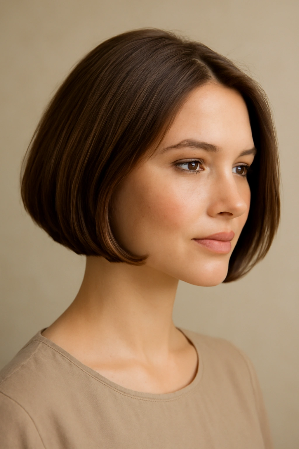 15 Short Hairstyles Any Bridesmaid Can Pull Off 8 Curved bob hairstyle with inward-curved ends flattering facial contours