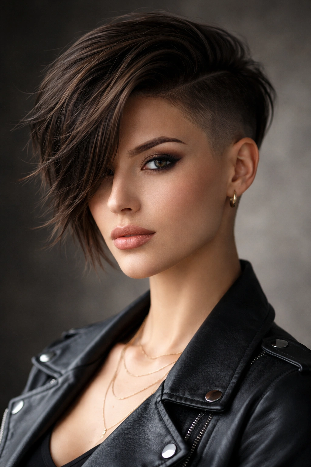 10 Asymmetrical Short Haircuts For Women 6 Disconnected asymmetrical fade with sharp side fade and longer top