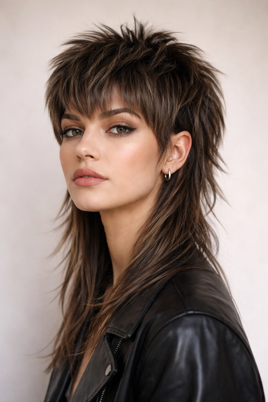 25 Women's Mullet Haircuts You'll Actually Love 26 Mullet with clearly separated layers creating a graphic, architectural look.