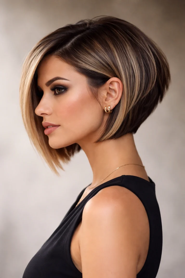 15 Stacked Bob Cuts For Thick And Fine Hair
