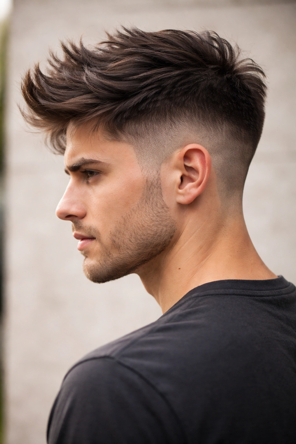 10 Short Haircuts That Give Flat Hair More Body 9 Disconnected undercut with a visible line between top and sides