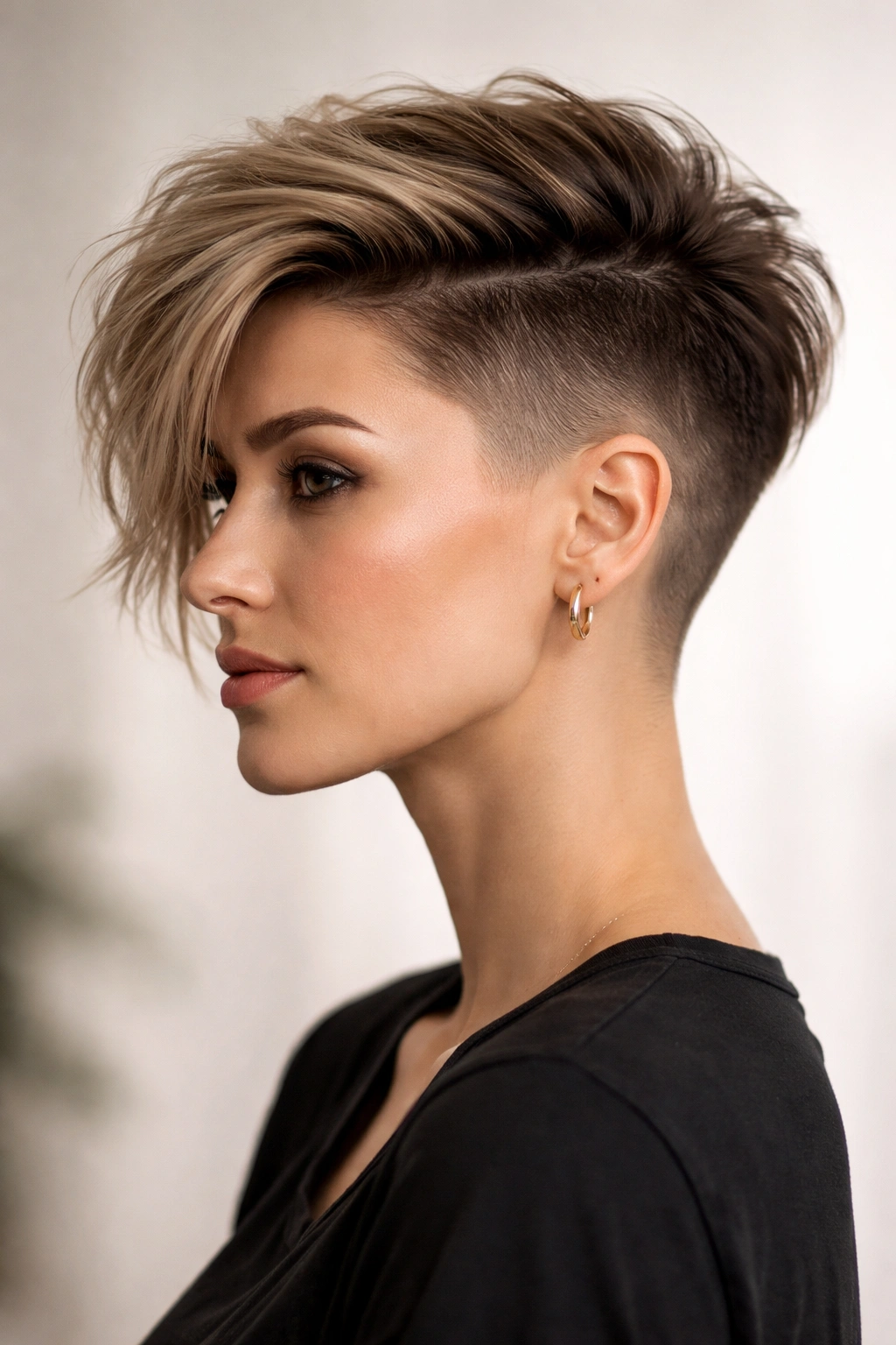 Disconnected undercut with very short sides and longer top