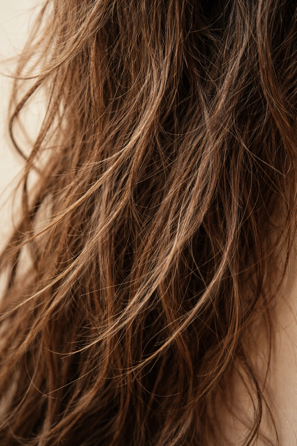 Dry, rough frizzy hair needing moisture