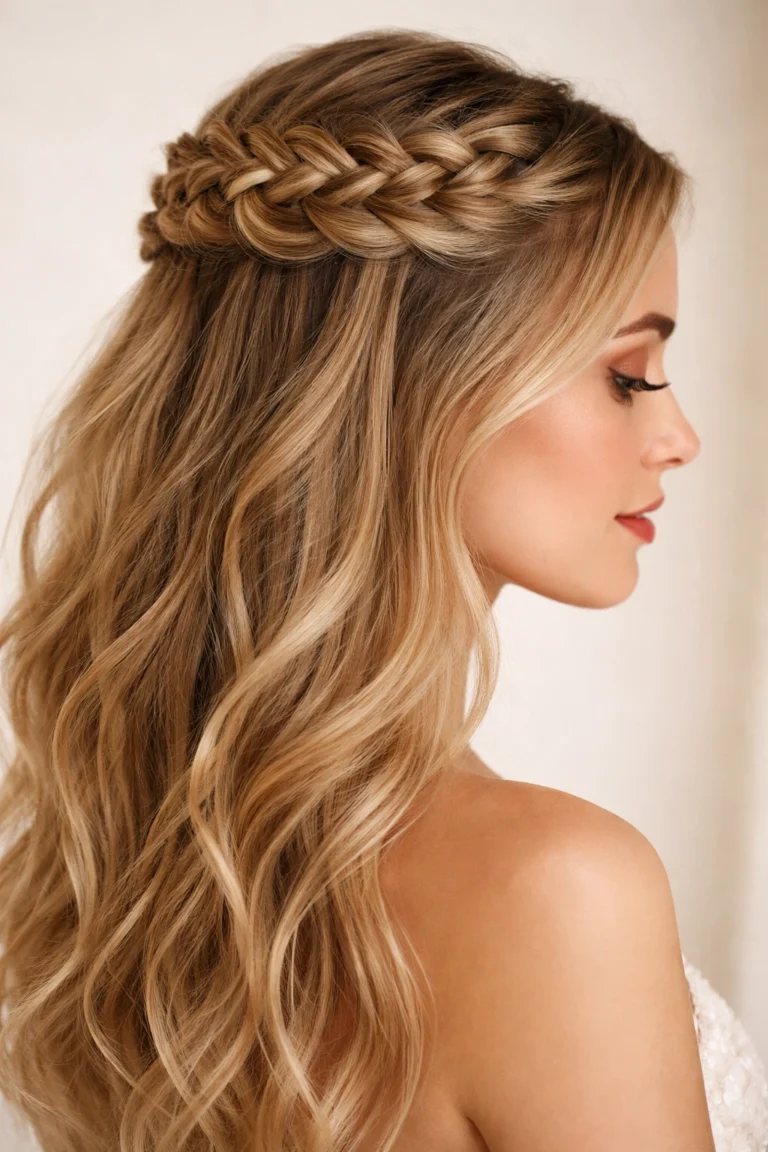 8 Half-Up Braided Hairstyles That Are Made for Weddings
