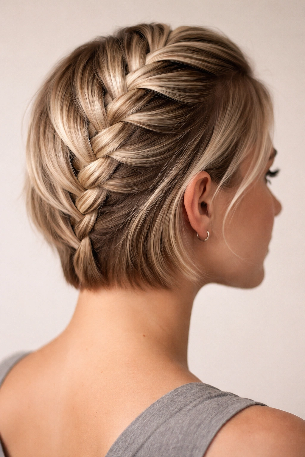 25 Short Braid Styles To Bookmark For Your Stylist 2 Raised Dutch braid along the hairline on short hair