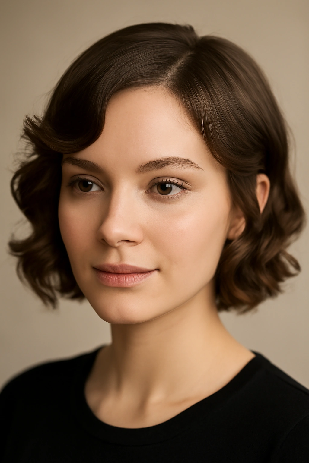 10 Cute Homecoming Hairstyles for Short Hair 6 Face-framing curls on short hair close-up