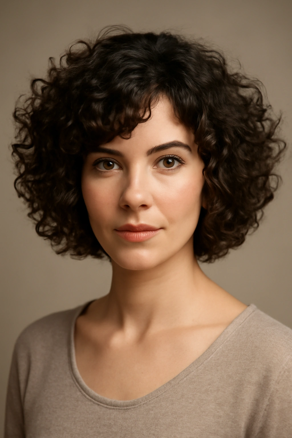 Face-framing layered bob with cheekbone-length layers and longer back