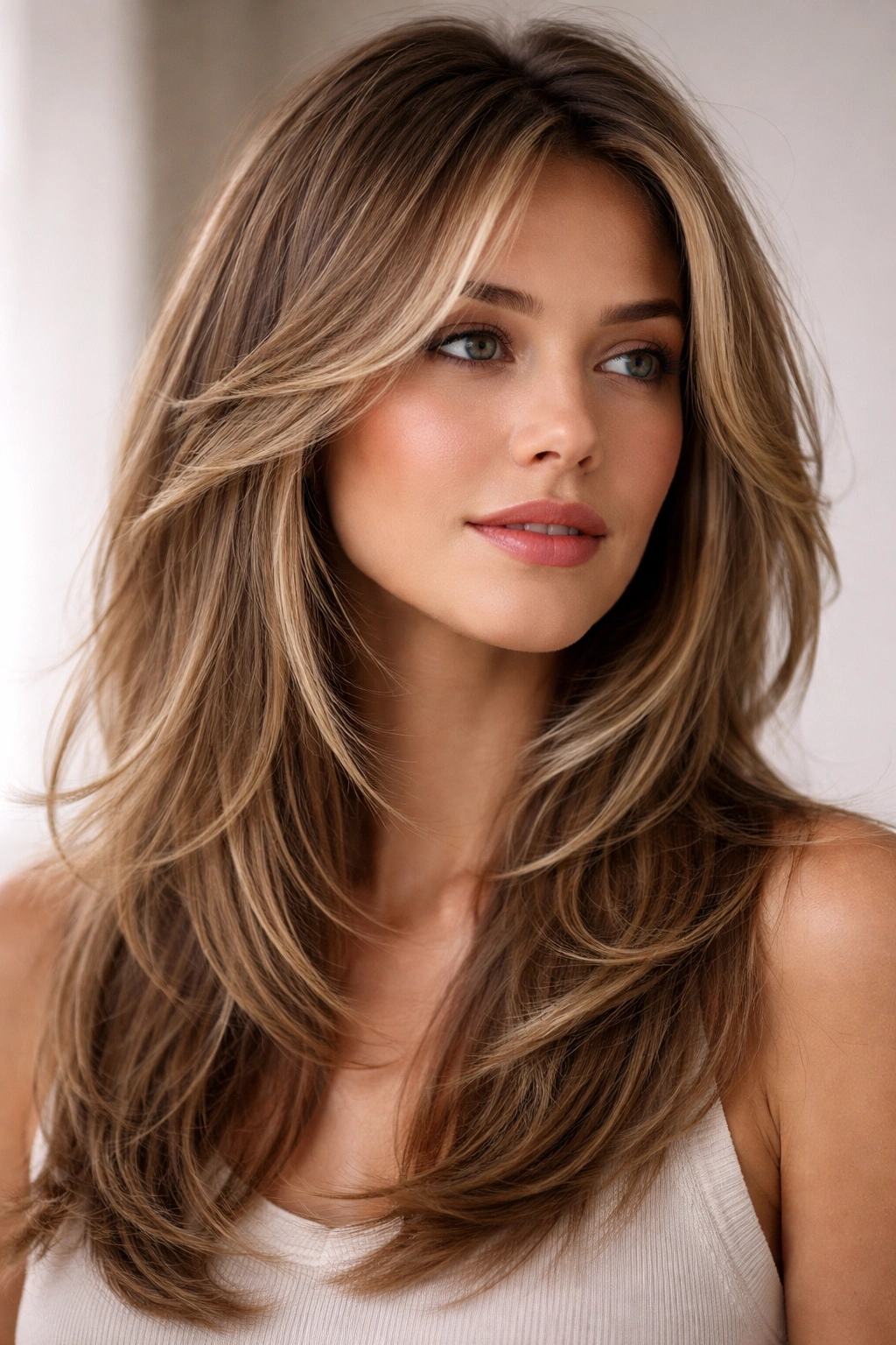 20 Haircuts That Give Fine Hair Instant Fullness 4 Three-quarter view showing face-framing layers around the cheeks