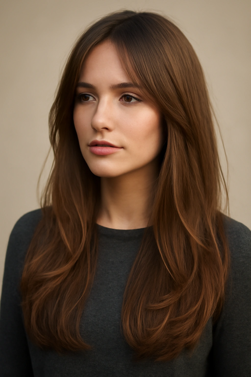 25 Hairstyles For Women Sorted By Length 16 Waist-length hair with subtle face-framing layers around the front